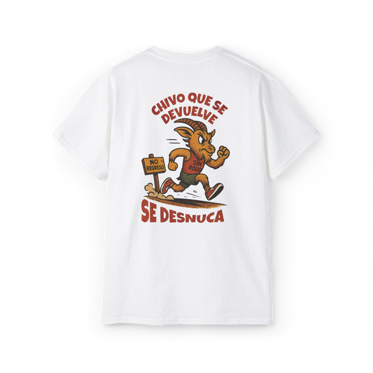 Camiseta Chivo Que Se Devuelve Se Desnuca