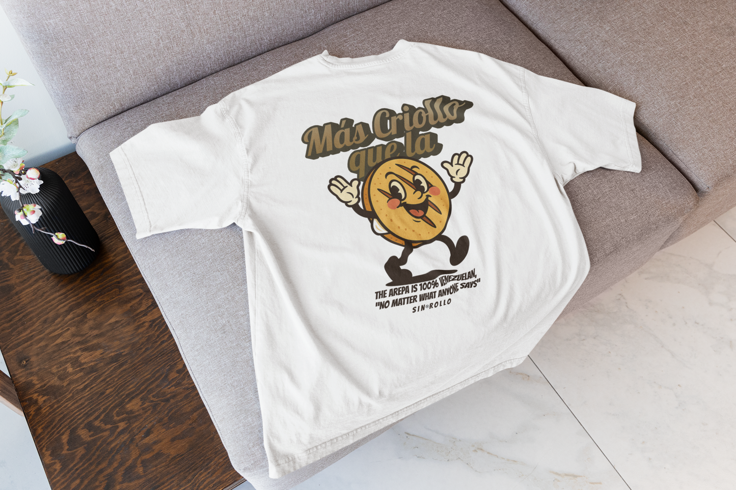 Camiseta - Mas Criollo Que La Arepa