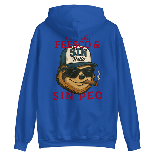 Hoddie Rolo Sin Peo Blue